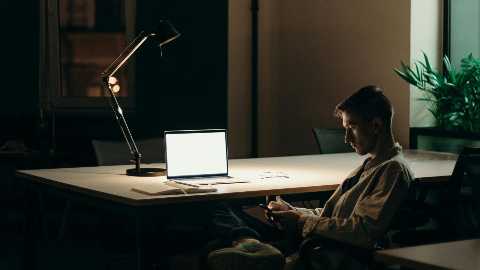 Entrepreneur au travail